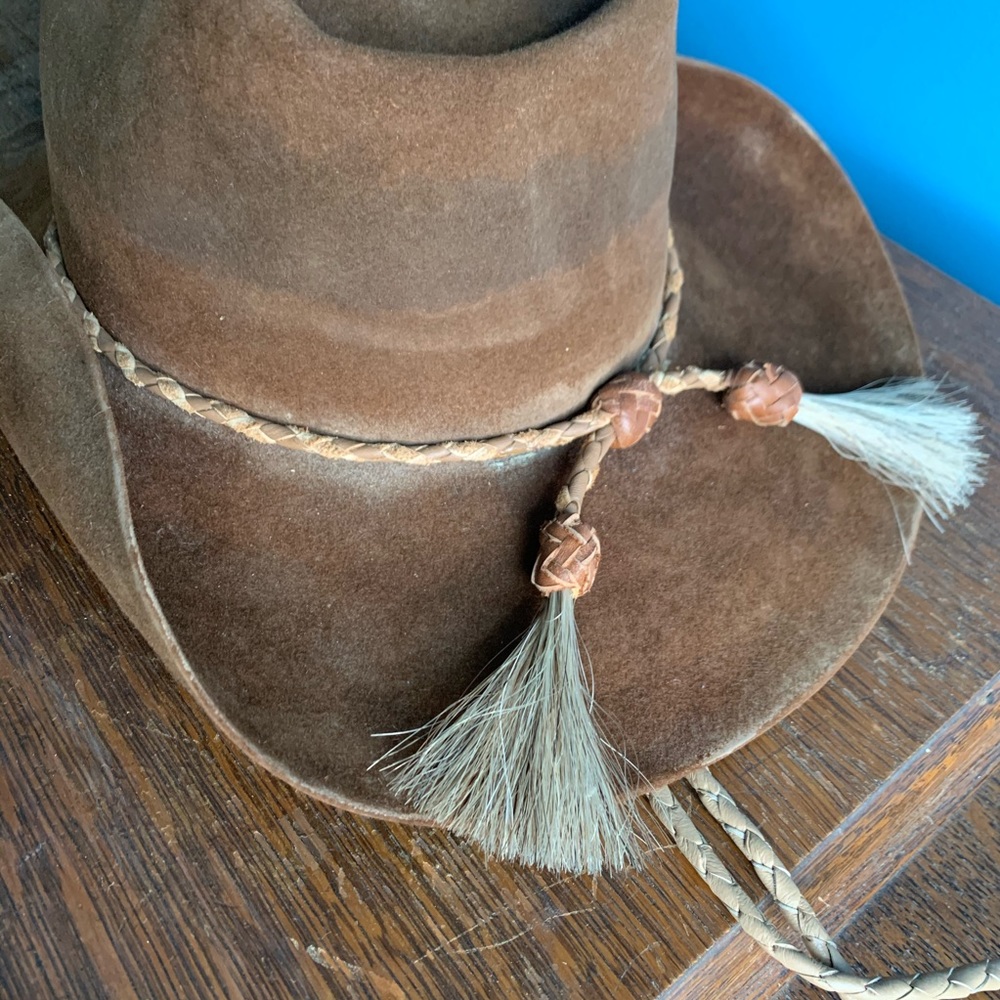 Stetson custom distressed xxxx hat.